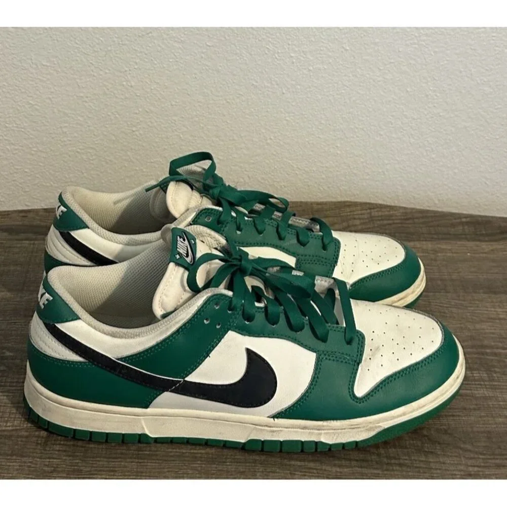 Nike Dunk Low SE Lottery‎ Pack Sneakers Malachite Green, Men's Size 11.5